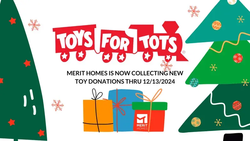 Merit Homes Kicks Off 2024 Toys for Tots Campaign
